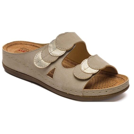 Zenne Anatomik Deri Terlik