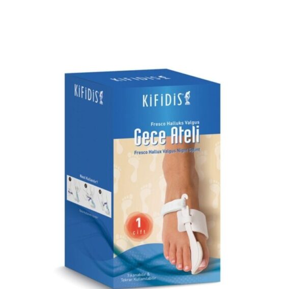 Halluks Valgus Gece Ateli – Ayak Başparmak Kemik Düzeltici Koruyucu (Medium) (f-20)