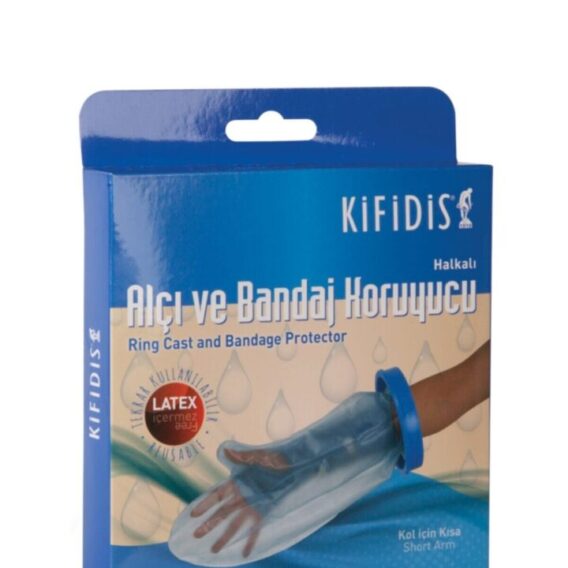 Su Geçirmez Alçı Koruyucu Bone – Kısa Kol İçin Banyo ve Duş Bonesi FS-2100