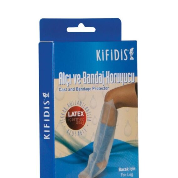 Fst Su Geçirmez Bacak Alçı Koruyucu Bone – Banyo ve Duş İçin Sızdırmaz Bandaj Koruyucu FS-2148