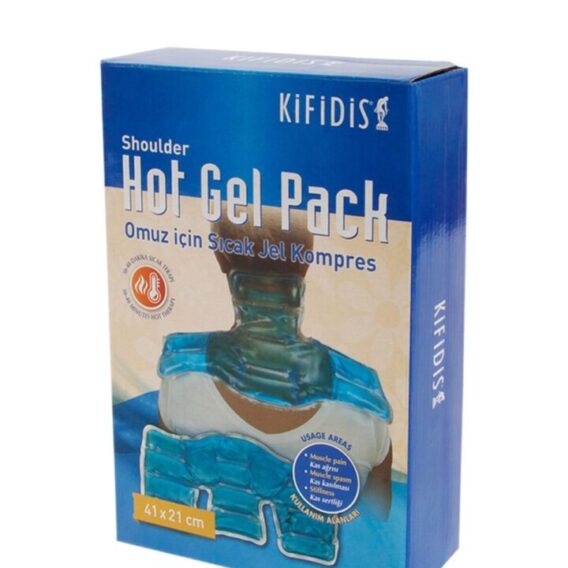 K816 Kifidis Omuz Için Sıcak Jel Kompres 41×21 Cm