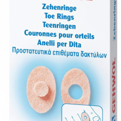 Zehenringe Oval Nasır Bandı 9 Adet - Ayak Nasır Koruyucu ve Ağrı Giderici Yastık KG27200