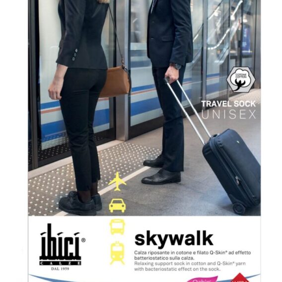 Skywalk Unisex Uçuş ve Seyahat Çorabı
