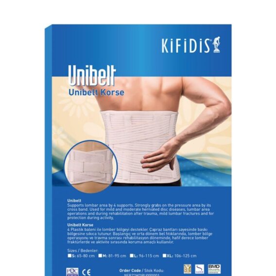 Unibelt Hafif Bel ve Karın Korsesi