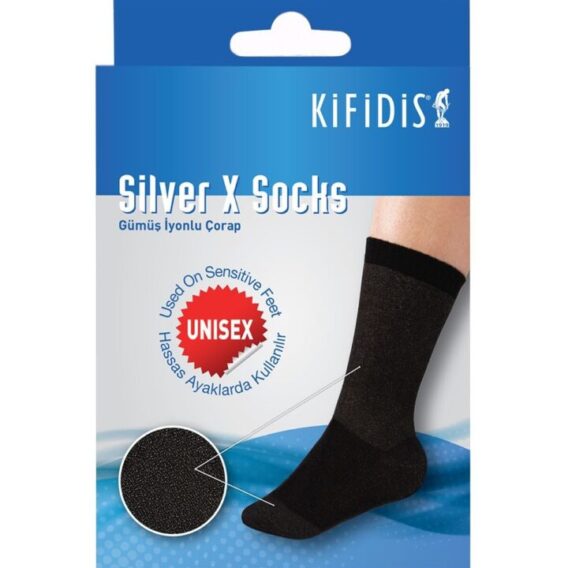 Silver-X Gümüş İyonlu Sıkmayan ve Şeker Çorabı