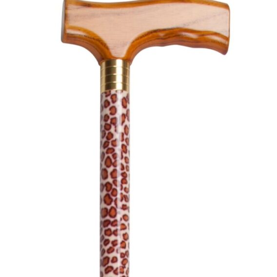 B-609 HC Ahşap Baston LEOPAR