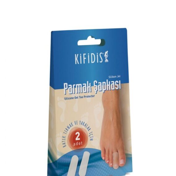 Silikon Jel Parmak Şapkası (Small)-Küçük Parmak Nasır ve Tırnak Koruyucu Kılıf (1 Adet) 270