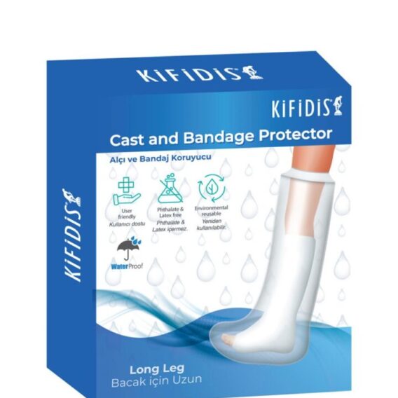 2255 Silikon Girişli Alçı ve Bandaj Koruyucu (Bacak için Uzun)