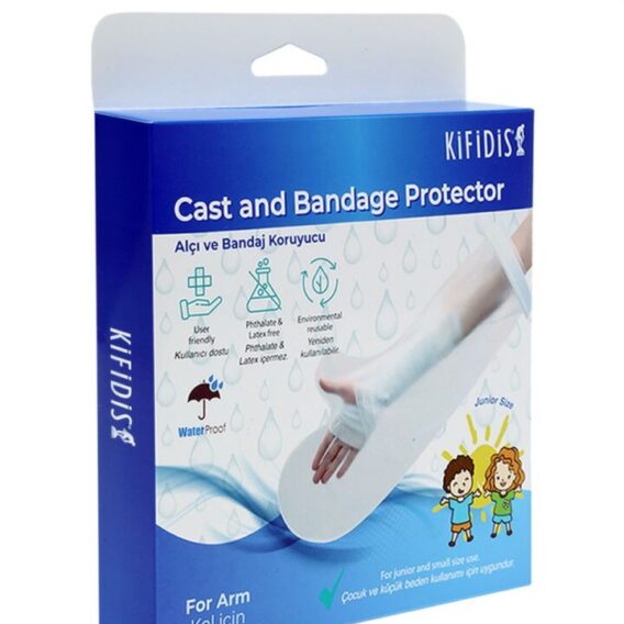 Çocuk İçin Su Geçirmez Alçı ve Bandaj Koruyucu (Kol) – Junior Boy Duş Kılıfı 2120