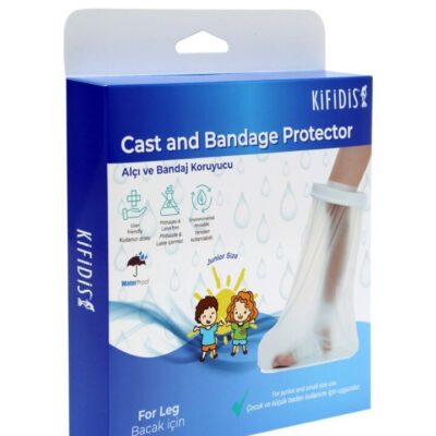 Çocuk İçin Su Geçirmez Alçı ve Bandaj Koruyucu (Bacak için)- Junior Boy Duş Kılıfı 2121