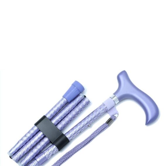 Me606 Katlanır Baston B044-2010 Mor Desenli – Standart