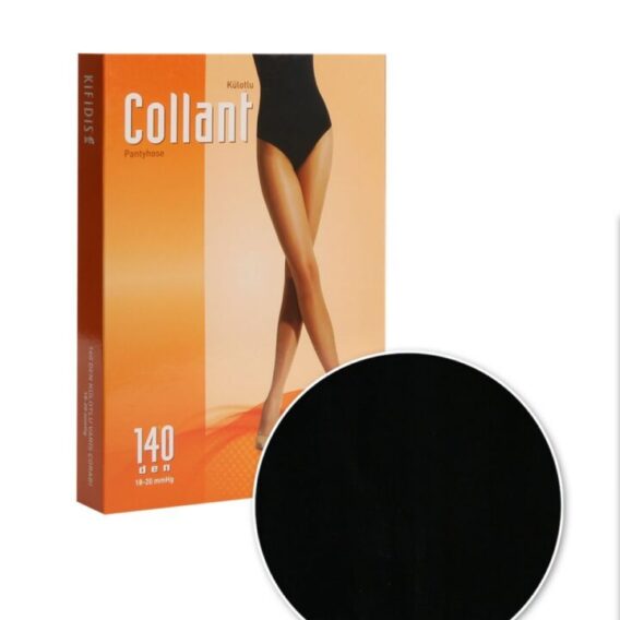 140 Denye Külotlu Çorabı Siyah