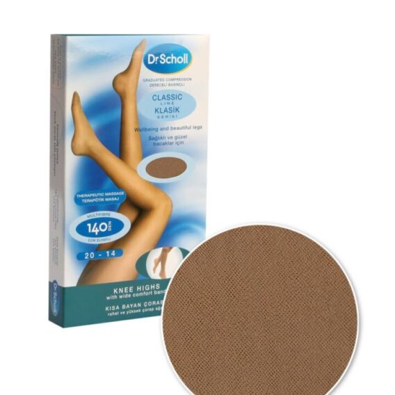 2414 Scholl 140 Den.Kısa Çorabı