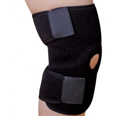 Patellası Açık Destekleyici Dizlik - Standart Beden Esnek Eklem Koruyucu Bandaj