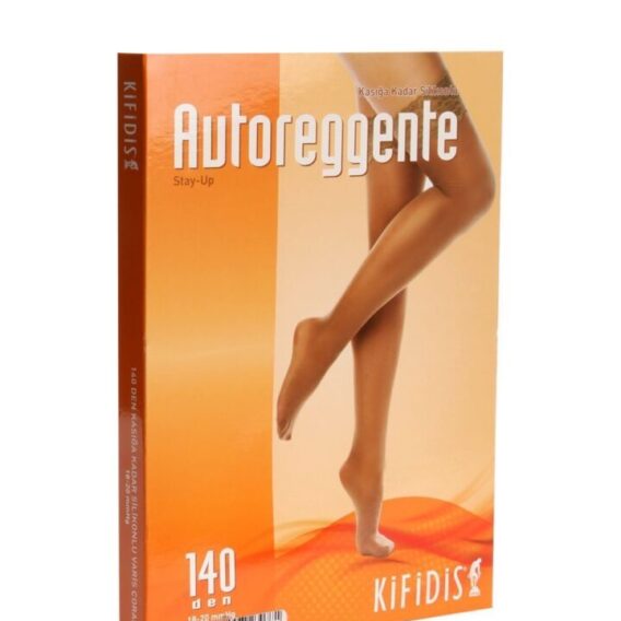 140 Den. 18-20mmhg Kasığa Kadar Silikonlu Çorabı 36-a.ten