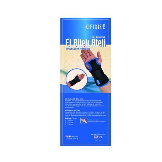 İpli Başparmak Destekli El Bilek Ateli SAĞ