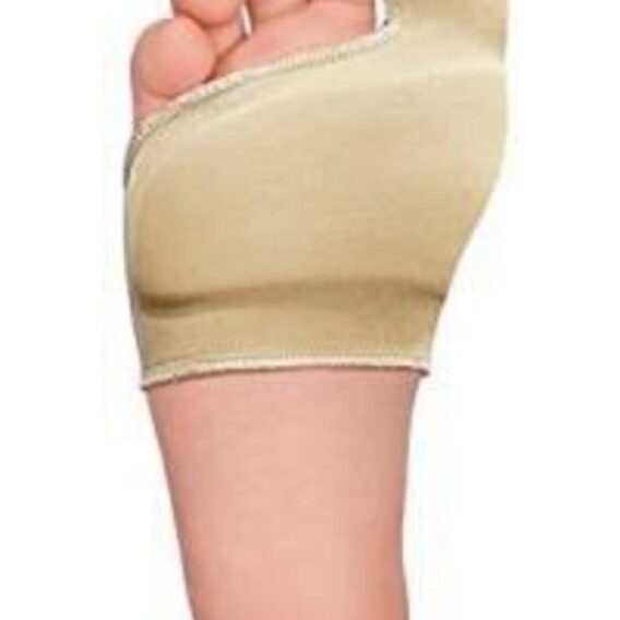 Kumaş Kaplı Silikon Metatars Ve Ayak Baş Parmak Hallux Valgus Koruyucu (S Beden)