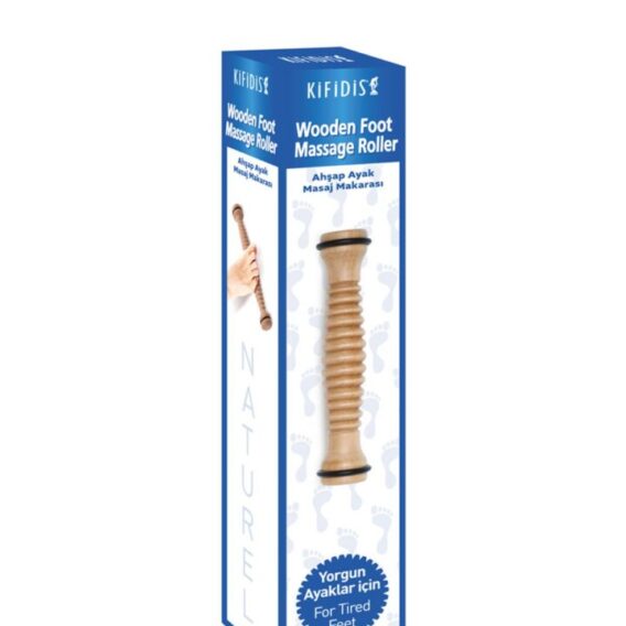 Kifidis Ahşap Ayak Masaj Makarası STD