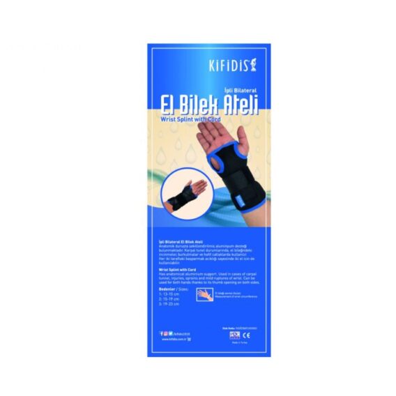 İpli Başparmak Destekli El Bilek Ateli SOL